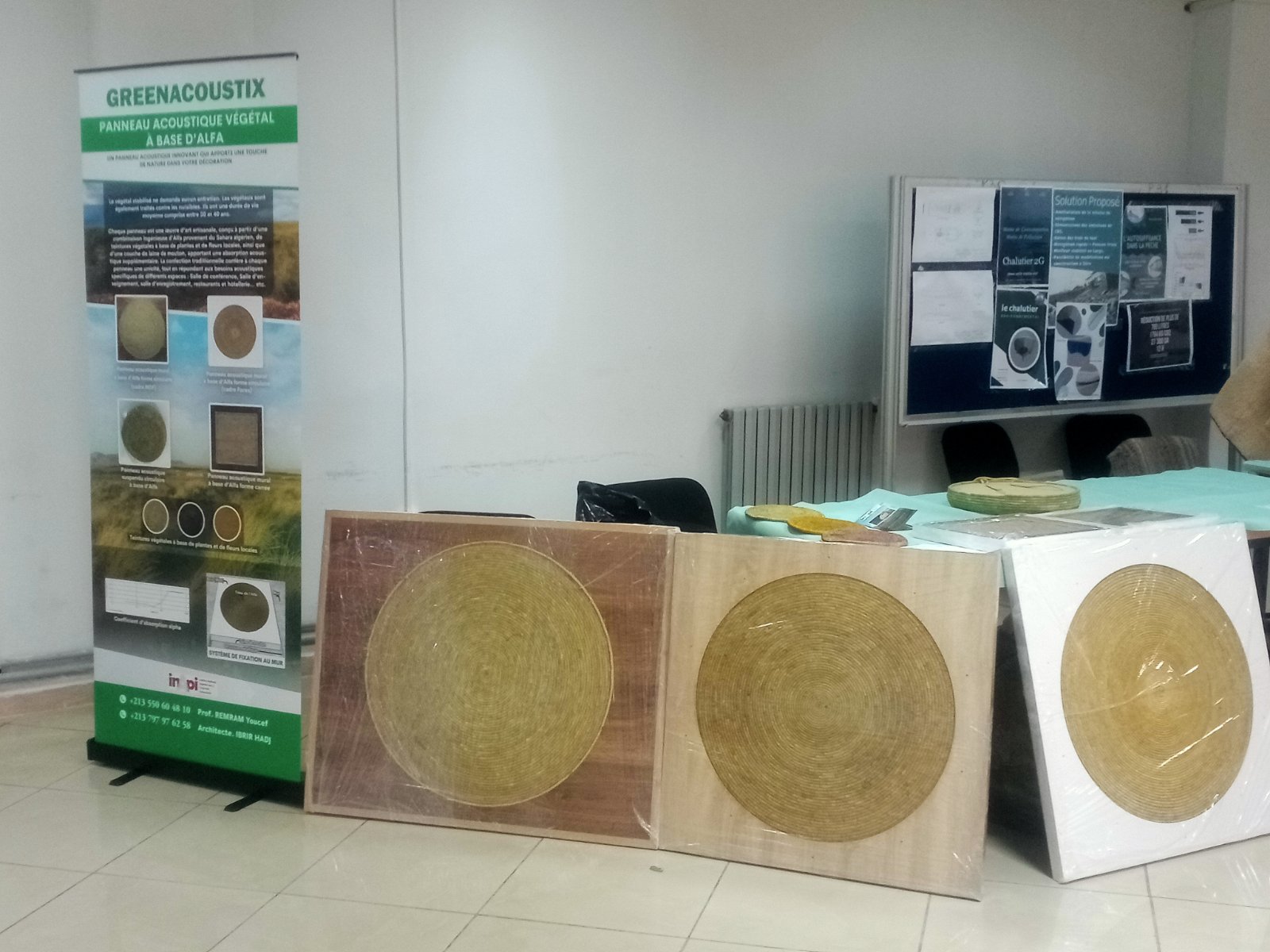 Échantillons GreenAcoustix